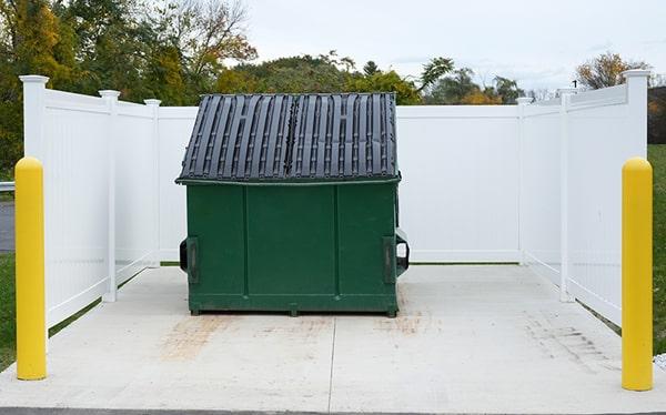 we provide a variety of commercial dumpsters in different sizes to fit your needs